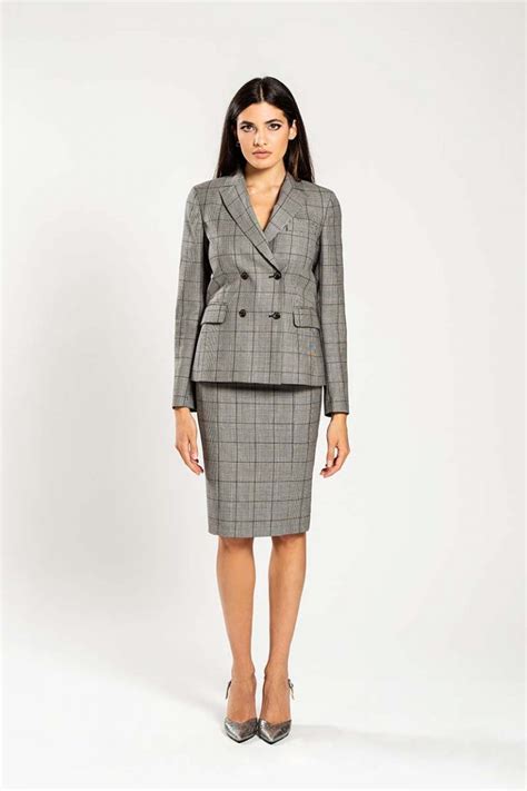 gucci tailleur quadri|Tailleur firmati da donna .